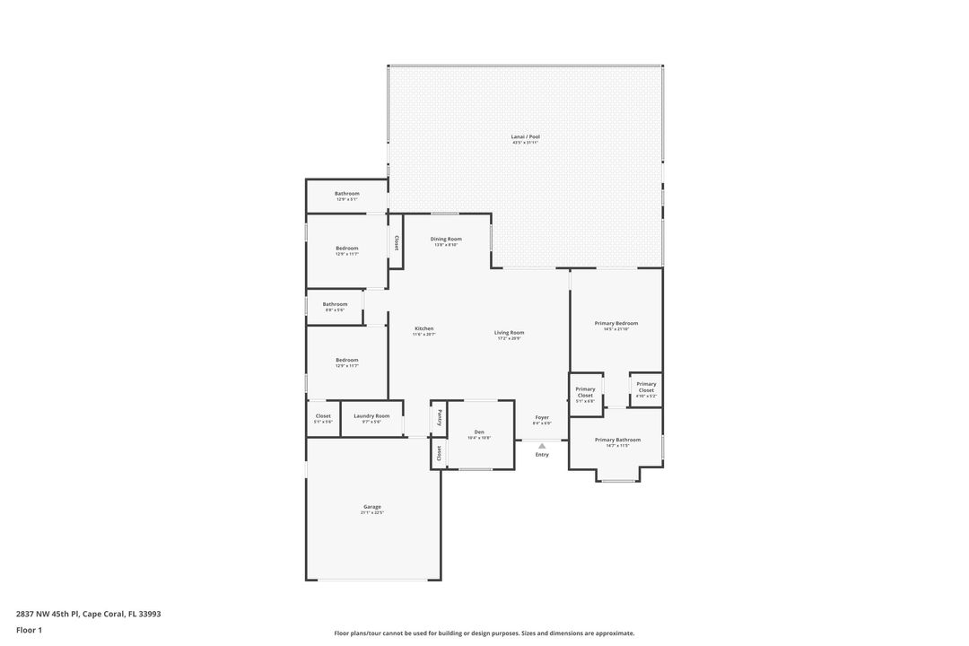 2837 NW 45th Pl, Cape Coral, FL 33993