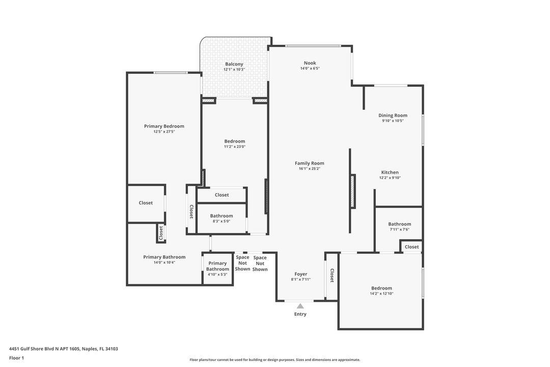 4451 Gulf Shore Blvd N #1605, Naples, FL 34103