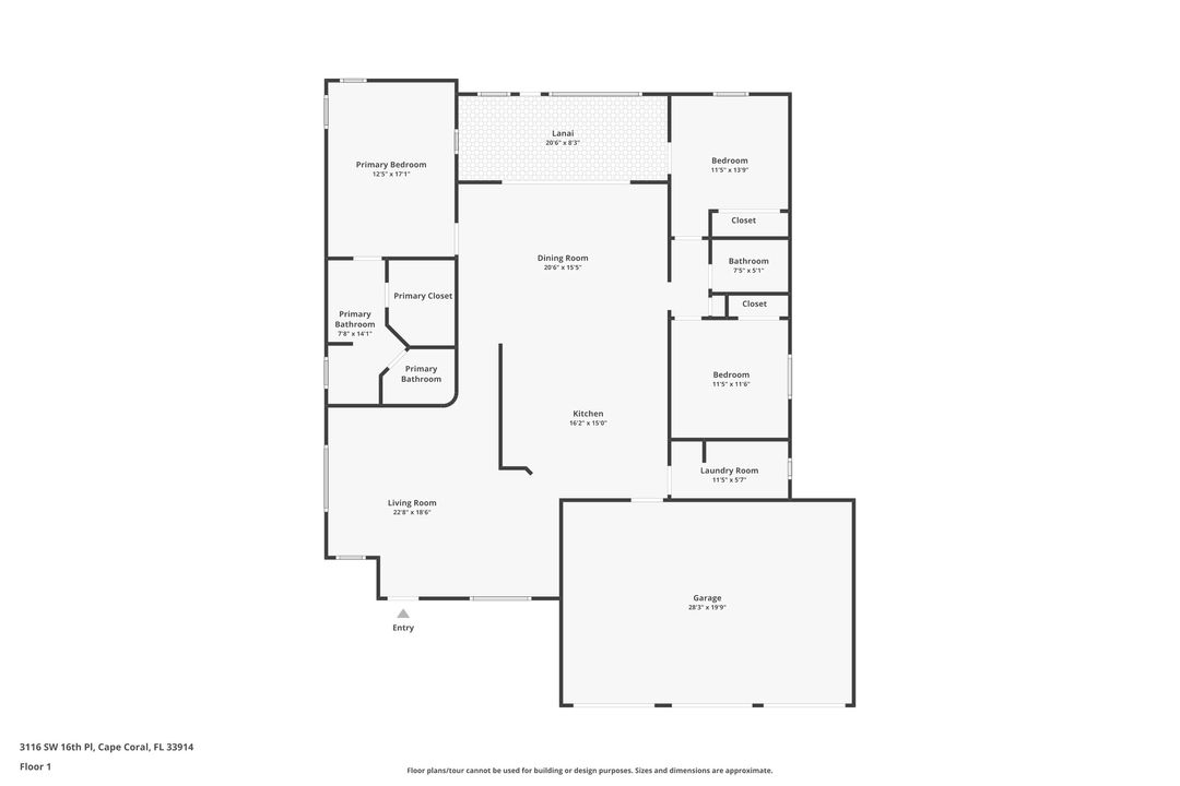 3116 SW 16th Pl, Cape Coral, FL 33914