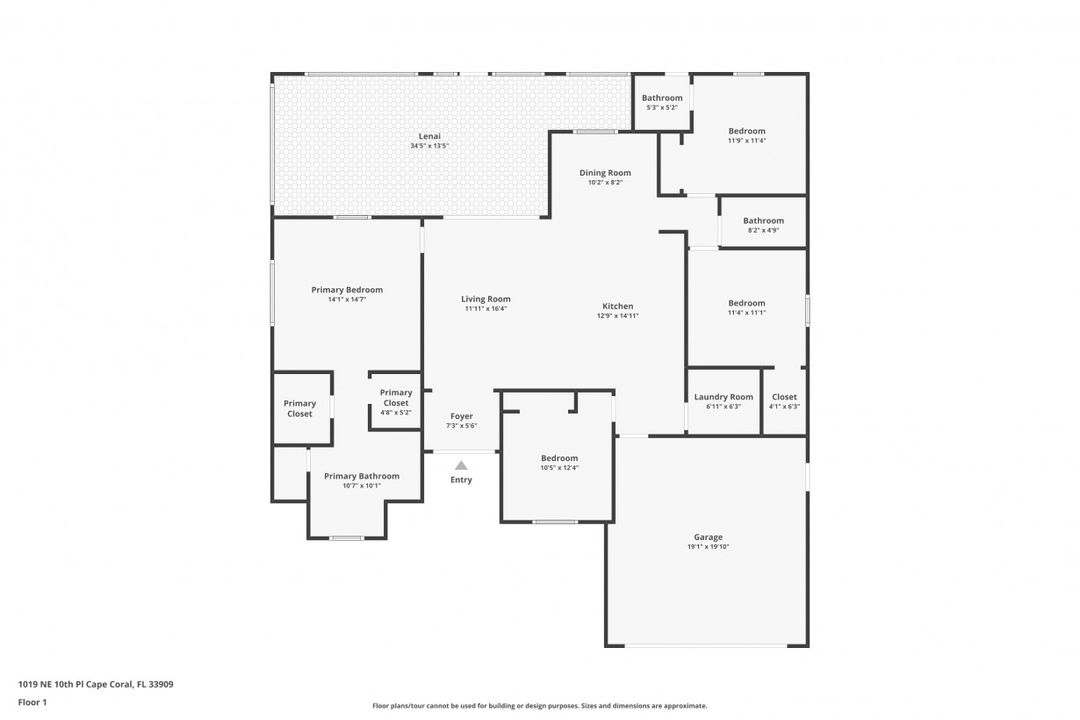 1019 NE 10th Pl, Cape Coral, FL 33909