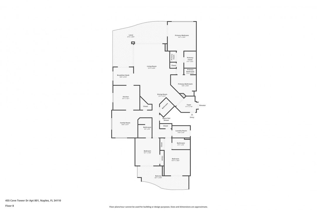 455 Cove Tower Dr #801, Naples, FL 34110