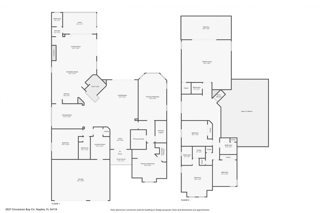 2927 Cinnamon Bay Cir, Naples, FL 34119