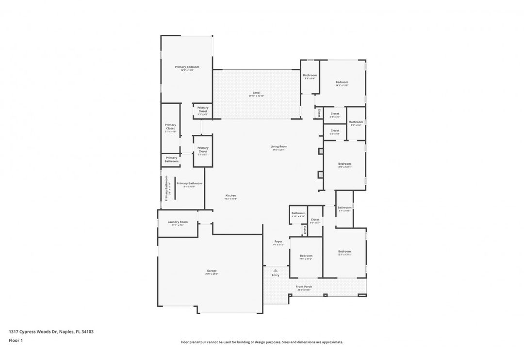 1317 Cypress Woods Dr, Naples, FL 34103