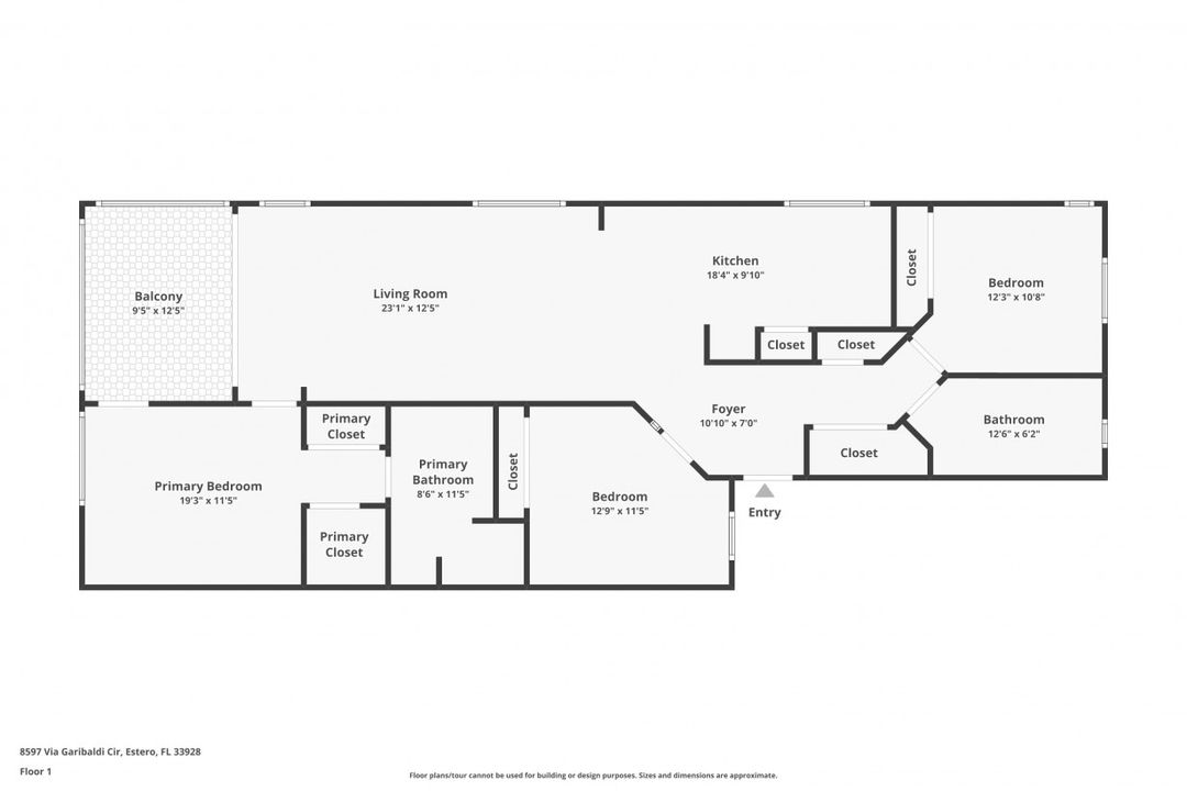 8597 Via Garibaldi Cir #208, Estero, FL 33928