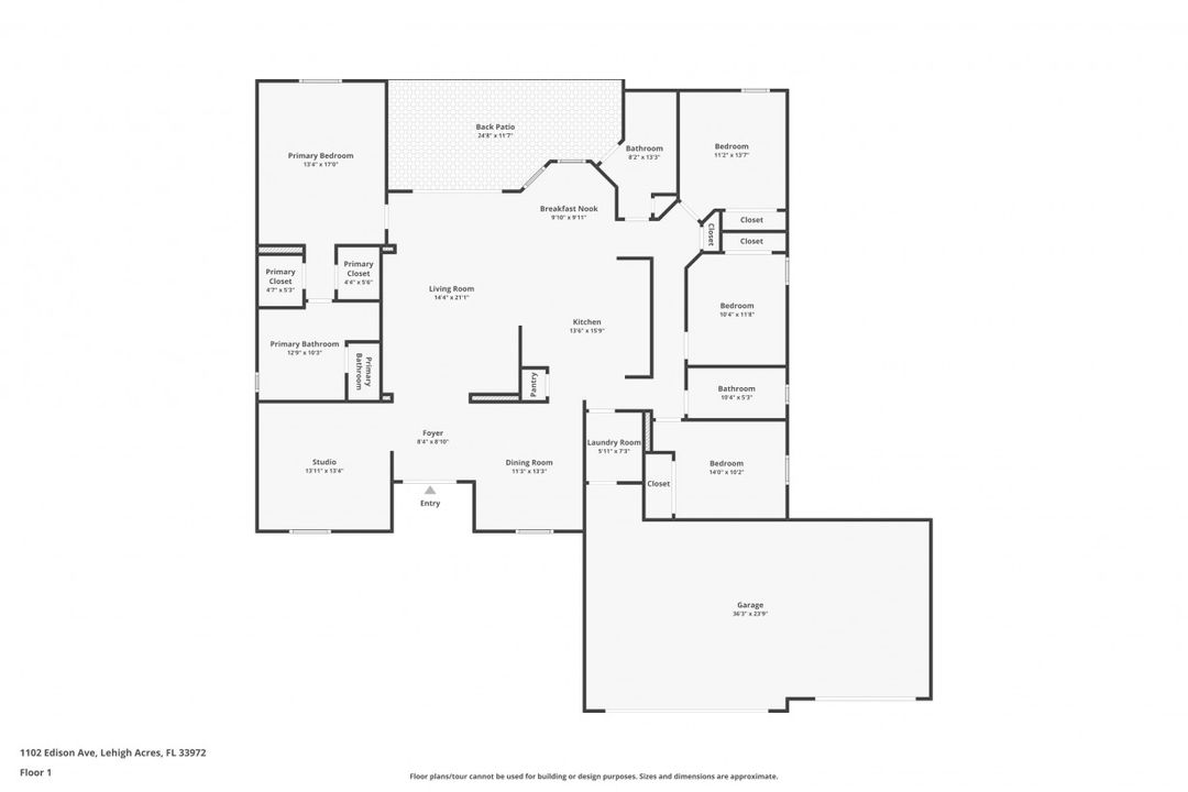 1102 Edison Ave, Lehigh Acres, FL 33972