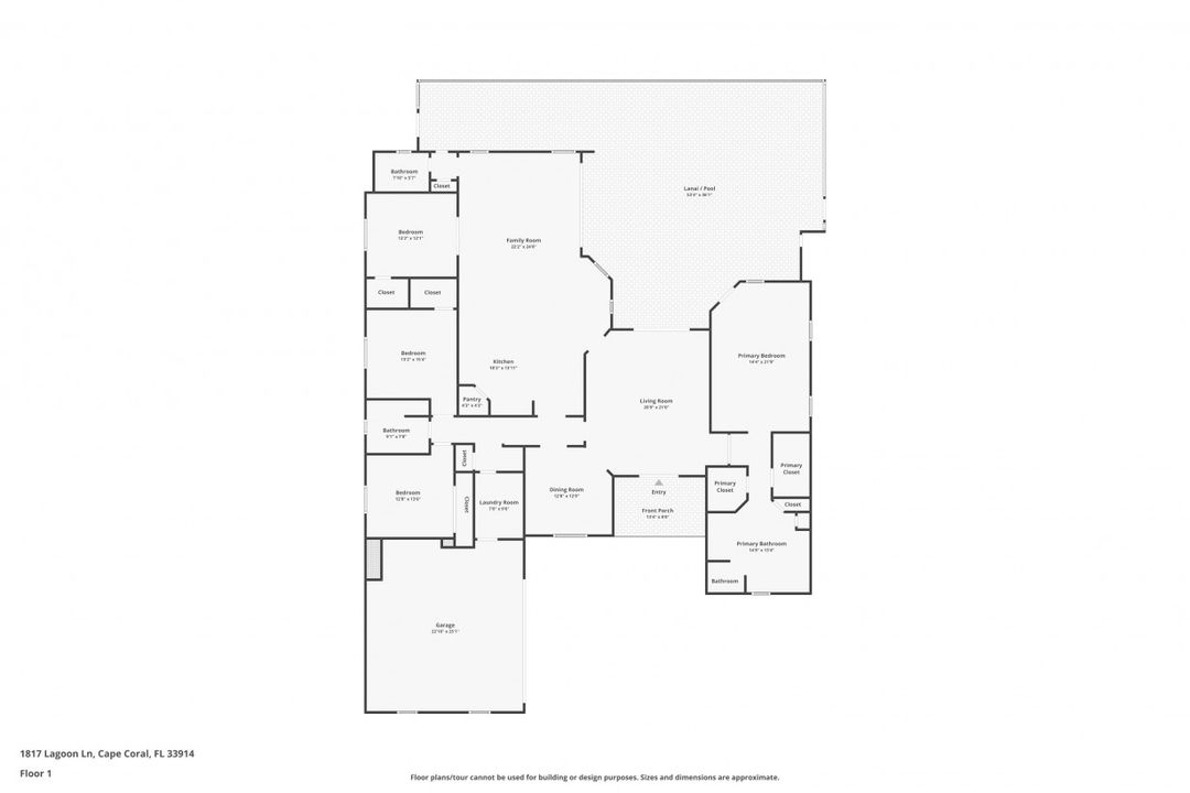 1817 Lagoon Ln, Cape Coral, FL 33914