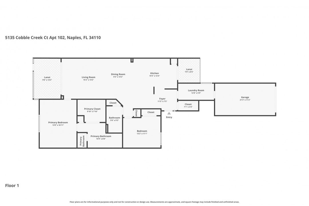 5135 Cobble Creek Ct #102, Naples, FL 34110
