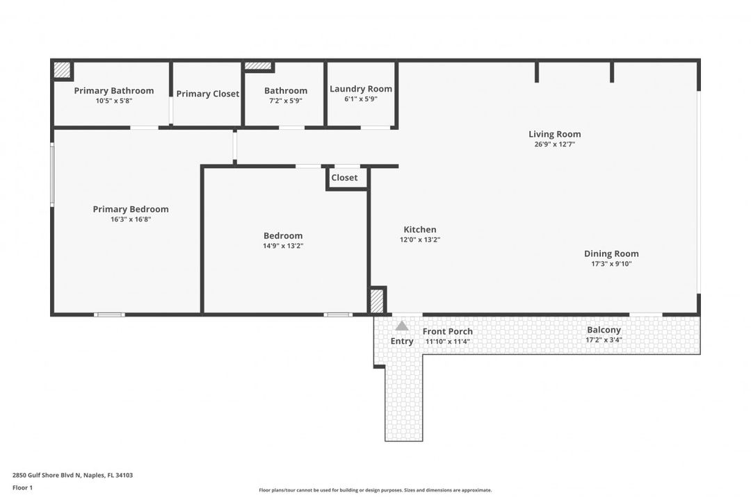 2850 Gulf Shore Blvd N  #201, Naples, FL 34103