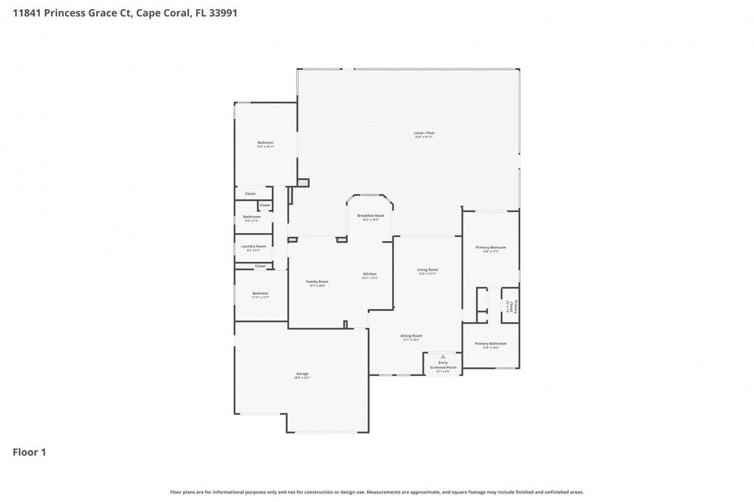 11841 Princess Grace Ct, Cape Coral, FL 33991