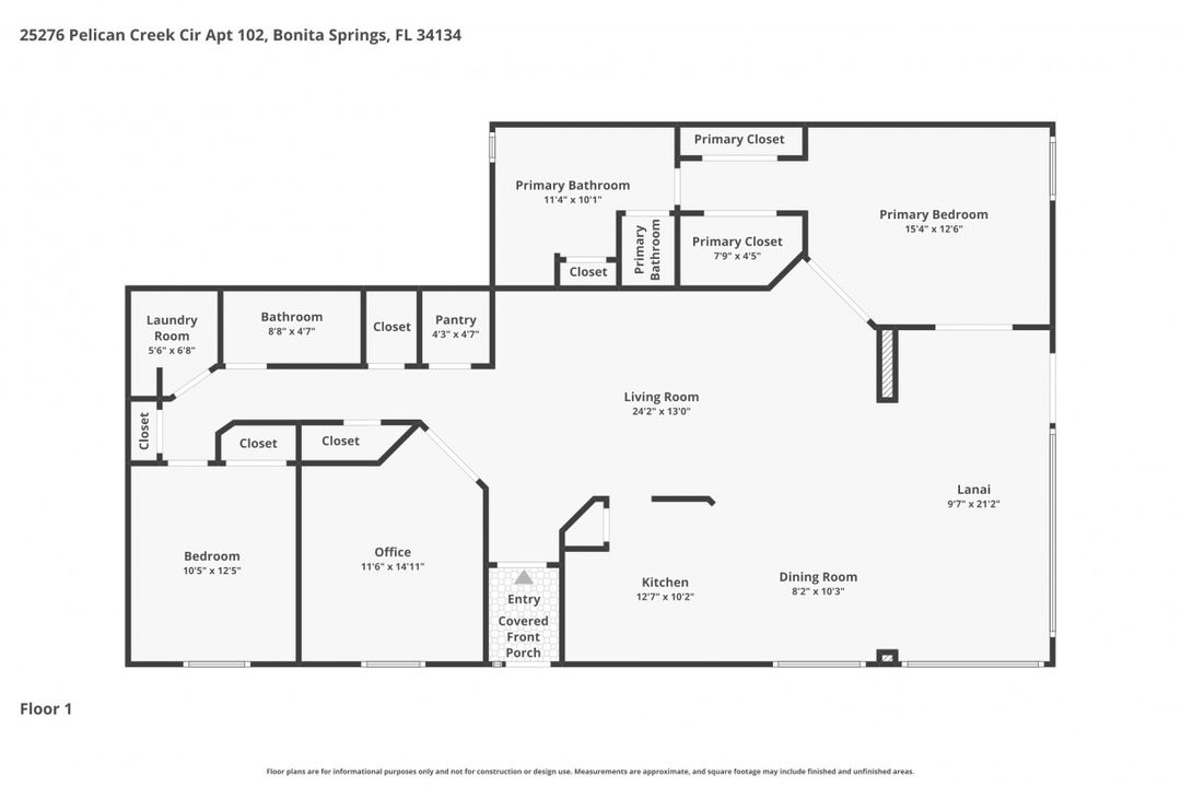25276 Pelican Creek Cir #102, Bonita Springs, FL 34134
