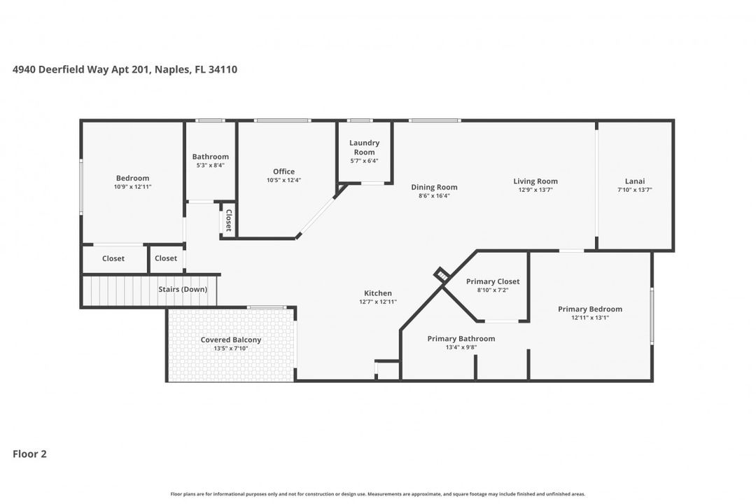 4940 Deerfield Way #201, Naples, FL 34110