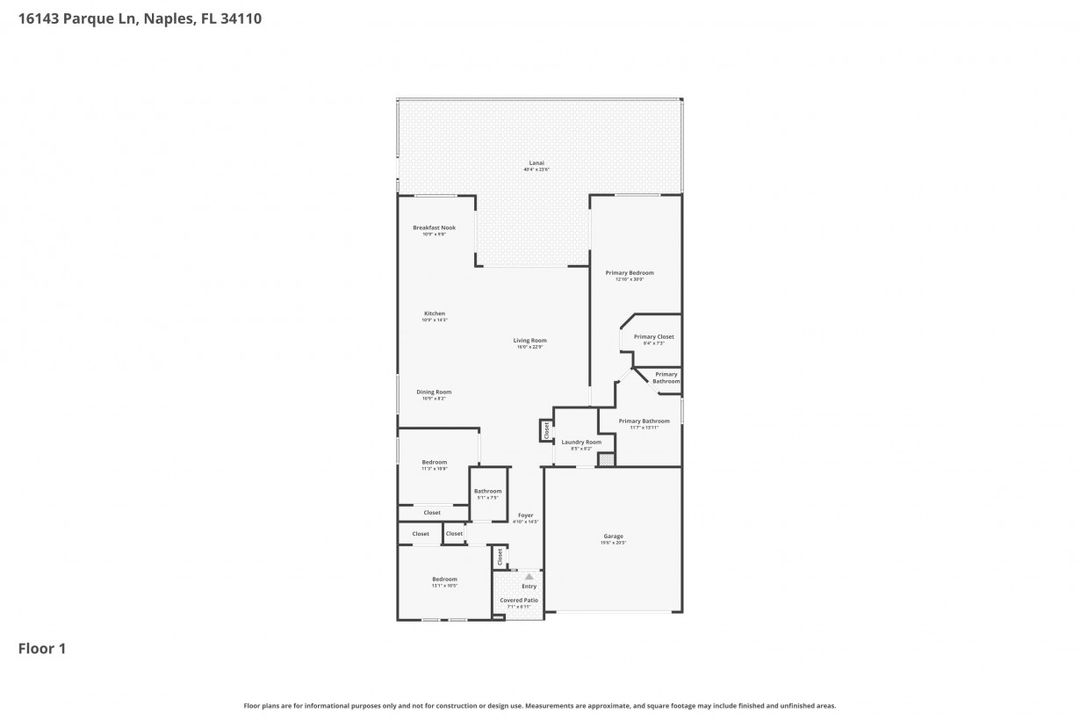 16143 Parque Ln, Naples, FL 34110