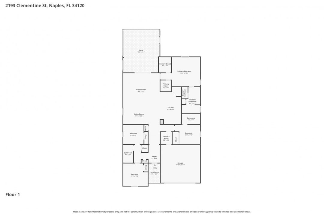 2193 Clementine St, Naples, FL 34120