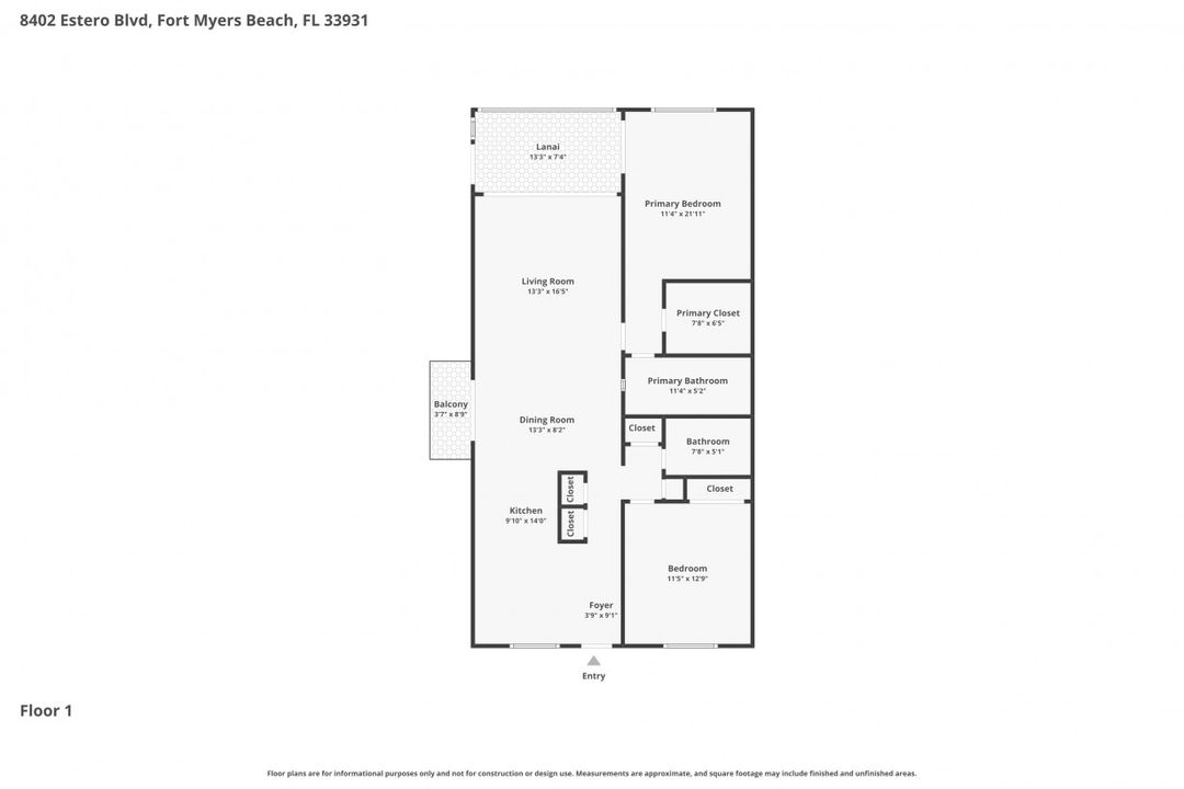8402 Estero Blvd #601, Fort Myers Beach, FL 33931