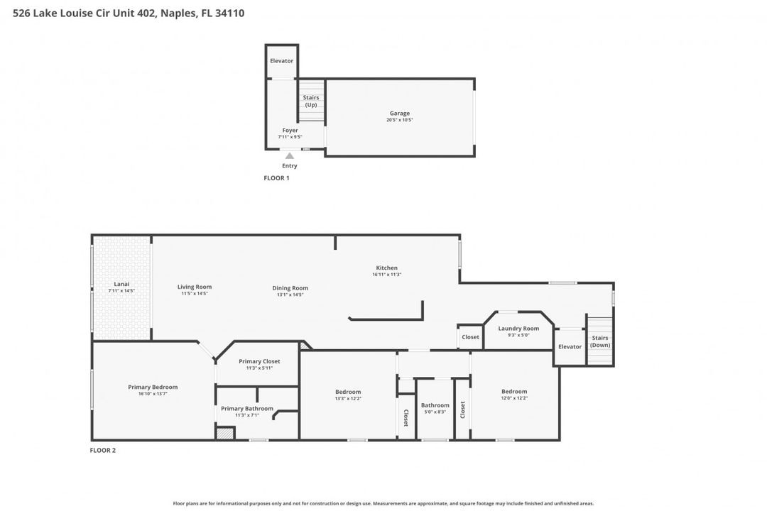 526 Lake Louise Cir #402, Naples, FL 34110