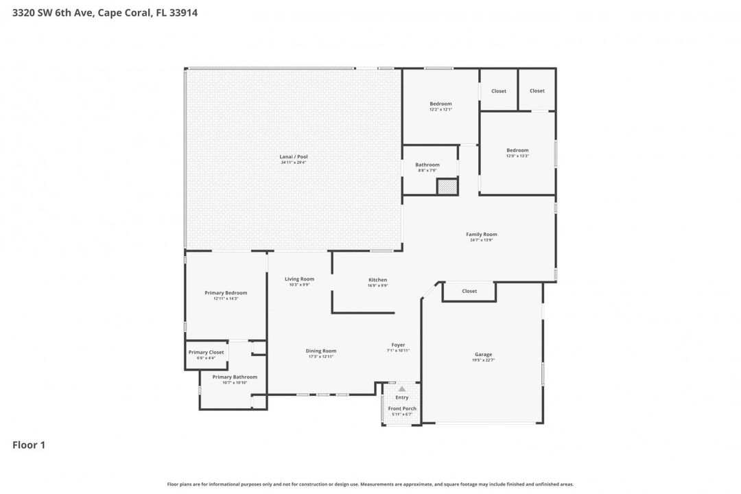 3320 SW 6th Ave, Cape Coral, FL 33914