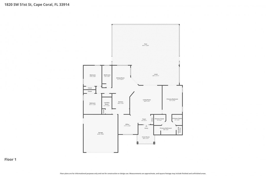 1820 SW 51st St, Cape Coral, FL 33914