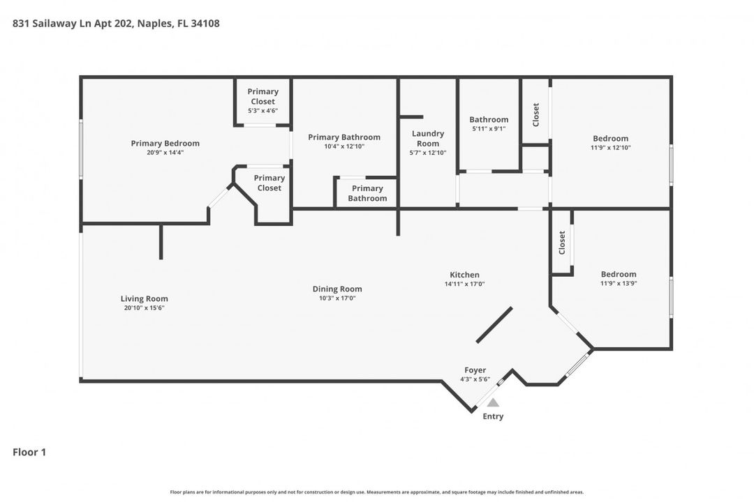 831 Sailaway Ln #202, Naples, FL 34108