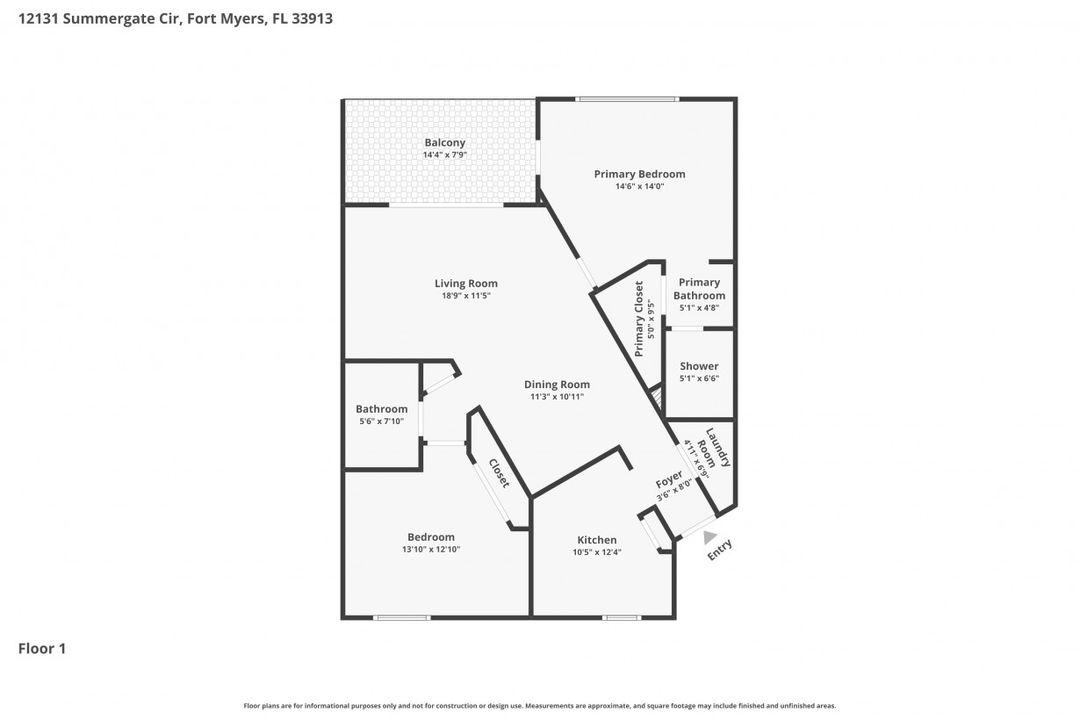 12131 Summergate Cir #203, Fort Myers, FL 33913