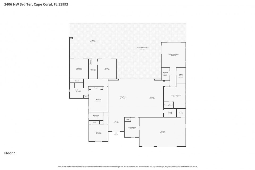 3406 NW 3rd Terrace, Cape Coral, FL 33993