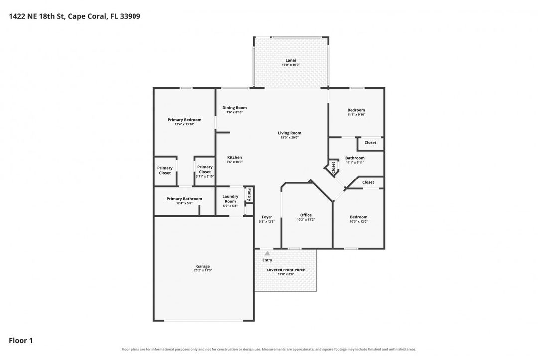 1422 NE 18th St, Cape Coral, FL 33909