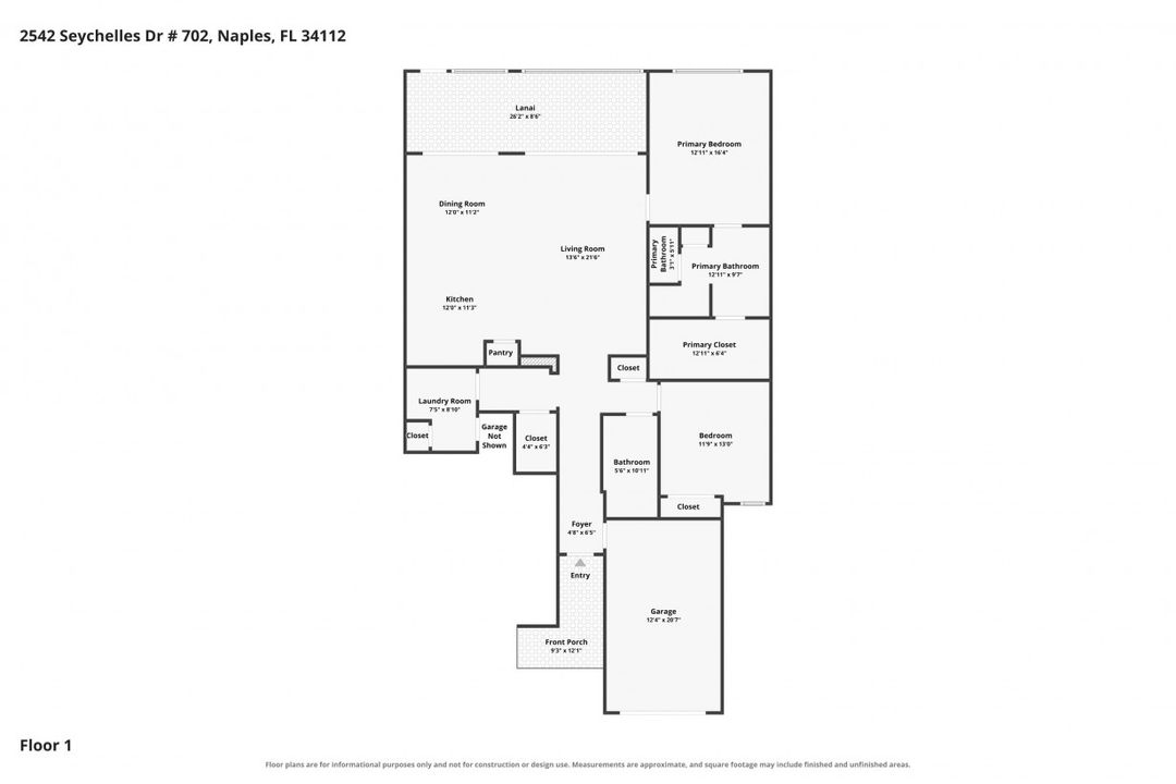 2542 Seychelles Dr #702, Naples, FL 34112