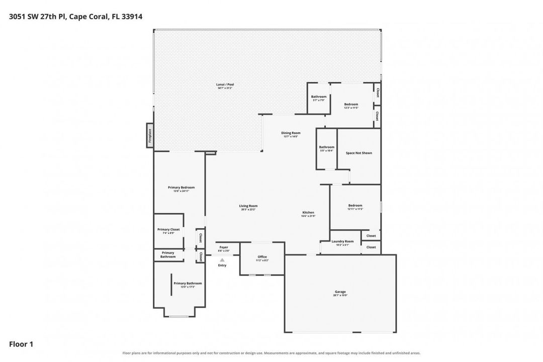 3051 SW 27th Pl, Cape Coral, FL 33914