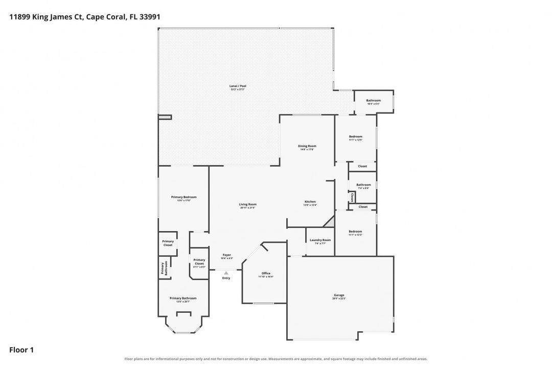 11899 King James Ct, Cape Coral, FL 33991