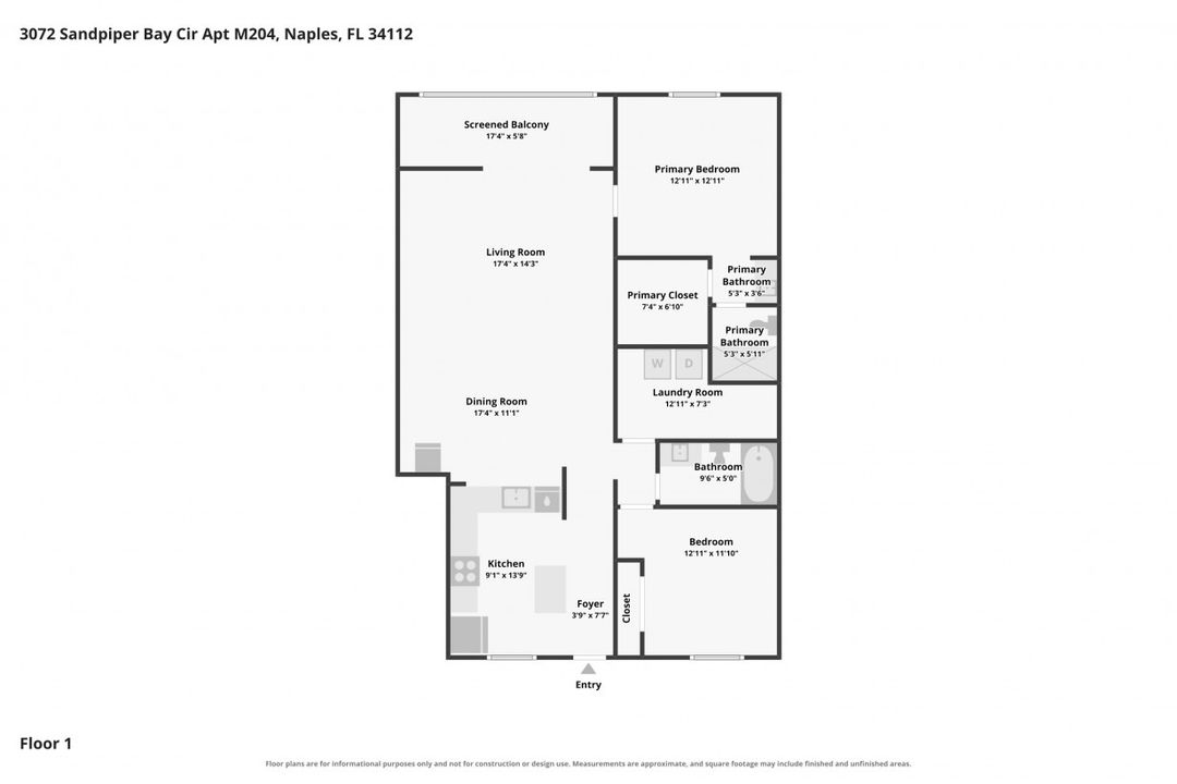 3072 Sandpiper Bay Cir #M-204, Naples, FL 34112