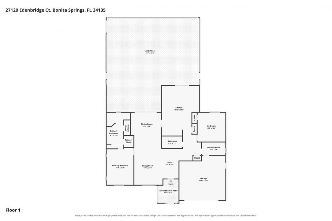 27120 Edenbridge Ct, Bonita Springs, FL 34135