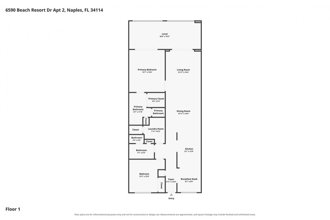 6590 Beach Resort Dr #2, Naples, FL 34114